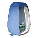 その他 簡易トイレセット/防災グッズ 【幅約96cm】 簡単...