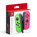 任天堂 Switch用 Joy-Con L ネオングリーン R ネオンピンク 4902370537345