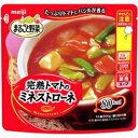 その他 （まとめ）明治 まるごと野菜 完熟トマトのミネストローネ(200g)【×10セット】 ds-2182481