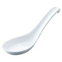 カンダ 強化白磁カギ付レンゲ(ラーメン兼用)(73524-326) KND-461067 強化磁器 カギ レンゲ ラーメン 日本製