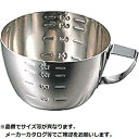 カンダ 18-8計量カップ 200cc KND-036066 18-8ステンレス 耐久性 計量カップ 高品質 燕三条 軽量 便利 精密計量 キッチン用具