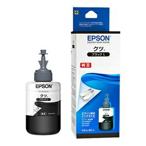 (まとめ) エプソン インクボトル クツ ブラック140ml KSU-BK-L 1個 【×10セット】 ds-2229871