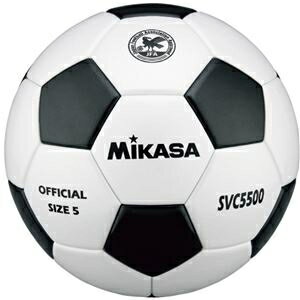 その他 MIKASA(ミカサ)サッカーボール 検定球5号 ホワイト×ブラック 【SVC5500WBK】 ds-2262442格安セール サッカー 用品 セール