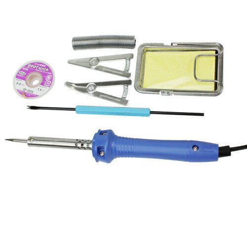 半田こてセット(X-2000E) グット 4975205000871 電子工作 はんだこて アクセサリー 入門セット こて先..