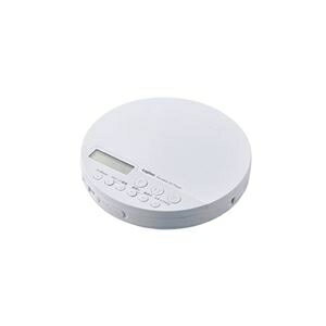 その他 エレコム ポータブルCDプレーヤー リモコン付属 有線＆Bluetooth対応 ホワイト LCP-PAP02BWH ds-2268899