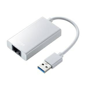 その他 サンワサプライ USB3.1-LAN変換アダプタ(USBハブポート付・ホワイト) USB-CVLAN3W ds-2269258