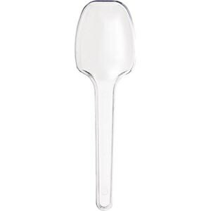 （まとめ）サンナップ 試食用 ミニスプーン80mm 個包装 MS-100G 1パック（100本）【×20セット】 ds-2301965 サンナップ ミニスプーン 80mm 個 100本 スプーン ポリスチレン 中国