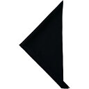 セブンユニフォーム 三角巾 JY4672-9 ブラック フリー EBM-4311680