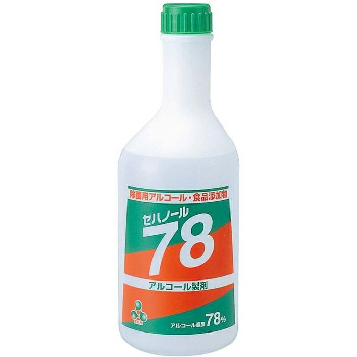 セハージャパン セハノール78(除菌用アルコール)交換ボトル 500ml EBM-8475600