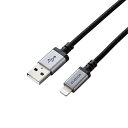 GR CgjOP[u 2m ϋv fɋ Lightning(IX) USB-A(IX) RoHSwߏ ubN MPA-UALS20BK