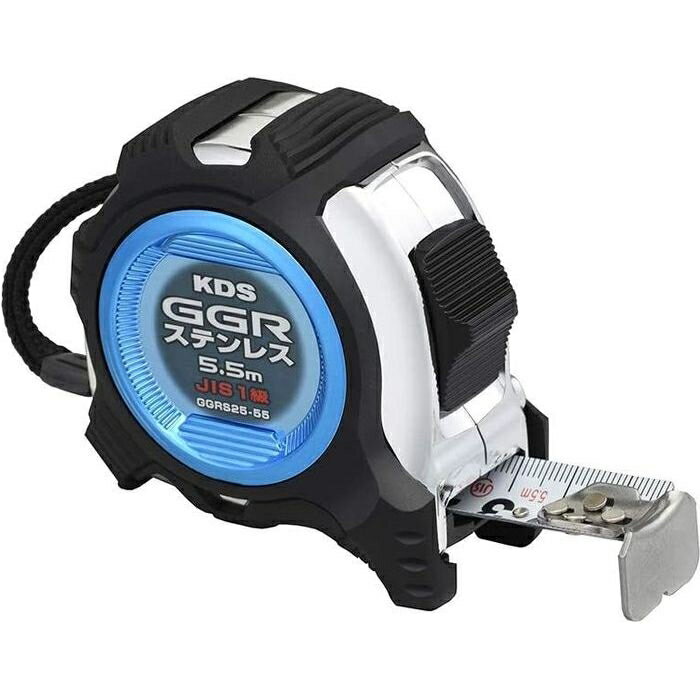 ムラテックKDS コンベックス GGR ステンレス 25mm幅×5.5m 厚爪 GGRS25-55 ショックアブソーバー 2×4ス..
