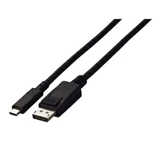 その他 EIZO USB Type-C - DisplayPort 変換ケーブル （2m） ブラック CP200-BK ds-2339314