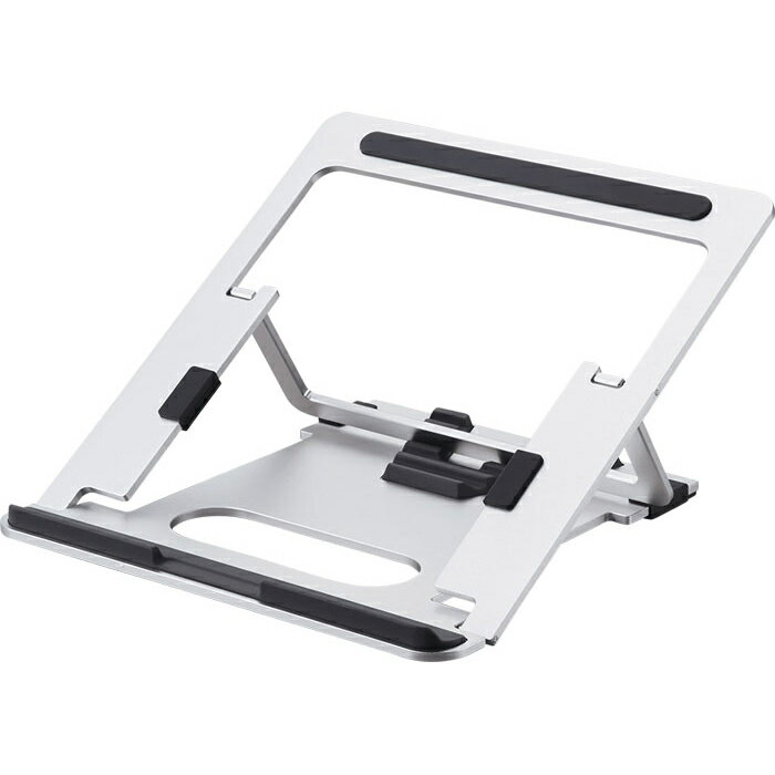 キングジム ノートパソコンスタンド シルバー NPS10シル 4971660959587 体の負担軽減 姿勢改善 ポータ..