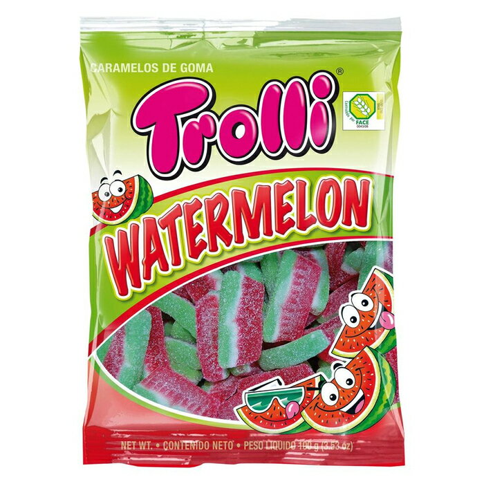 その他 Trolli(トローリ) ウォーターメロン 100g×12個セット CMLF-1403901【納期目安：1週間】