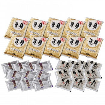 激安!家電のタンタンショップ 「旨麺」あごだし醤油ラーメンセット(磯紫菜付) 10食セット FA-10i CMLF-1623613【納期目安:1週間】