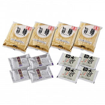 激安!家電のタンタンショップ その他 「旨麺」博多水炊きラーメンセット(磯紫菜付) 4食セット FM-4i CMLF-1623602【納期目安:1週間】