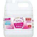 (まとめ)ライオン ソフラン プレミアム消臭 フローラルアロマの香り 業務用 4L 1本 【×3セット】 ds-2359031 ライオン 消臭剤 フローラルアロ...