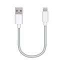 【メール便での発送商品】iPhoneケーブル ライトニングケーブル 10cm iPod 充電 エレコム MPA-UAL01WH|詳細画像
