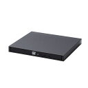 【当日出荷】エレコム DVDドライブ 外付け ポータブル USB3.2(Gen1) 薄型 書き込みソフト付 Mディスク対応 CD対応 ブラック LDR-PML8U3LBK
