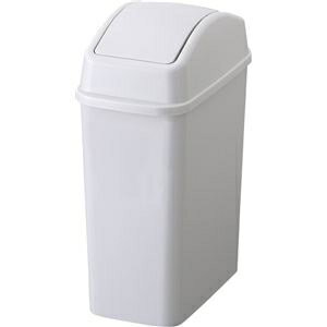 〔24個セット〕 ゴミ箱 ダストボックス 約幅131mm 5.2L 適合ゴミ袋：レジ袋 HOME＆HOME スイングペール 5ND リビング ダイニング ds-2393281