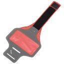 エツミ 【メール便での発送商品】ランニングアームバンド グレー/オレンジ V-82217【納期目安:1週間】 ランニング アームバンド 防汗 オーディオプレーヤ...