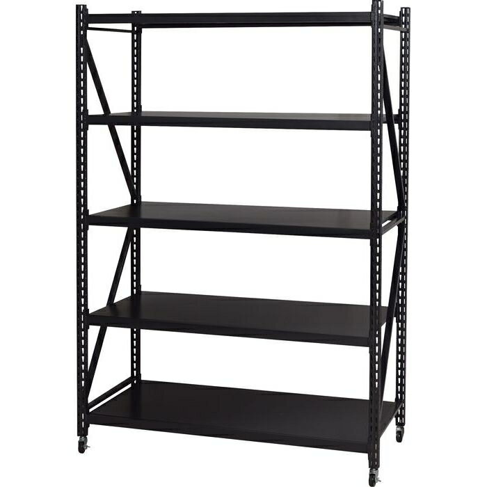 ボルトレスラックD60 東谷（あづまや） DIS-685BK ボルトレスラック 無骨 棚板 便利 奥行き60cm 椅子陳..