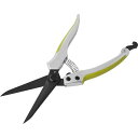 アークランズ 【メール便での発送商品】CLUB.J アルミハンドル フッ素ガーデン鋏ロング 725658 軽量 耐久性 フッ素コート 切断能力 芽切り 枝切り ...