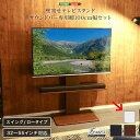 ホームテイスト 壁寄せテレビスタンド ロースイングタイプ サウンドバー 100cm幅 SET (ホワイト) SWAT-L-BWAT-MM-WH テレビスタンド 壁寄せ ホワイト MDF PVC スチール 粉体塗装 組立 中国製 WAL WH BK