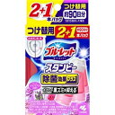 (まとめ) 小林製薬 ブルーレット スタンピー 除菌効果プラス つけ替用 リラックスアロマ 1パック(3本) 【×5セット】 ds-2442498