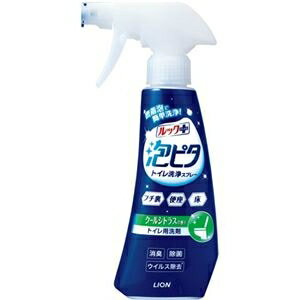 (まとめ) ライオン ルックプラス 泡ピタ トイレ洗浄スプレー クールシトラスの香り 本体 300ml 1本 【×30セット】 ds-2456008