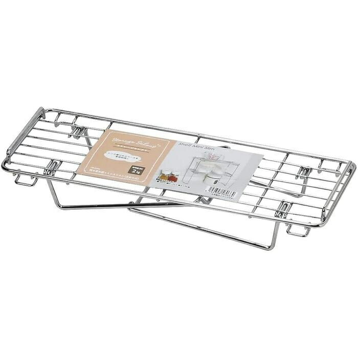 パール金属 ストレージセレクト 積み重ね棚 ミニスリム(足折れ式) 幅33.5×奥行12.5×高さ17cm HB-6066 4549308560664