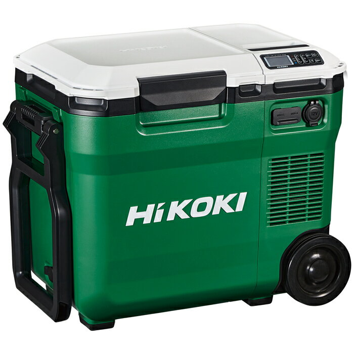 【あす楽】HiKOKI（日立工機） 18V コードレス冷温庫 容量18L 3電源対応 蓄電池別売り アグレッシブグリーン [KH10] UL18DC(NM)