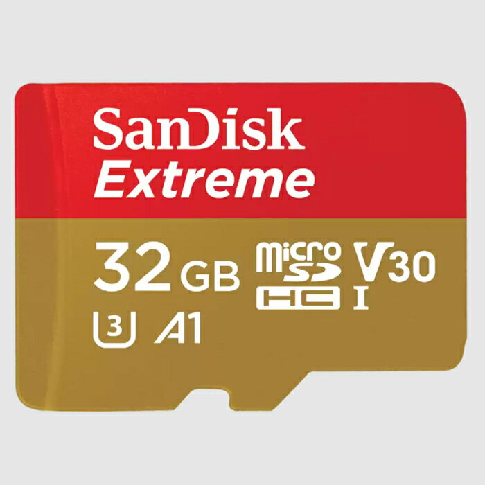 サンディスク エクストリーム microSDHC UHS-Iカード 32GB SDSQXAT-032G-JN3MD SDSQXAT032GJN3MD【納期目安：約10営業日】