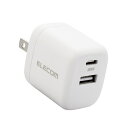 エレコム USB Type-C 充電器 PD 対応 最大出力30W タイプC ×1 タイプA GaN 小型 軽量 ACアダプター ホワイト MPA-ACCP30WH(2)