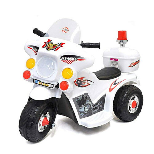 ベルソス 電動乗用玩具 ポリスバイク ホワイト ホワイト VS-T025