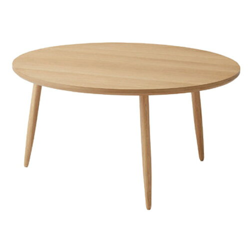 東谷（あづまや） ラウンドテーブルL MTK-322NA ナチュラル シンプル 木目 ホワイトオーク インテリア ..