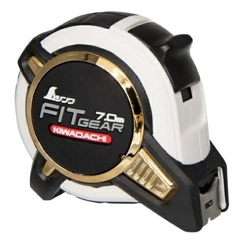 シンワ測定 コンベックス フィットギア極立25-7.0m JIS NO81129 フィットギア JIS1級 握りやすい ナイロンコート 爪ガード フックハンガー...