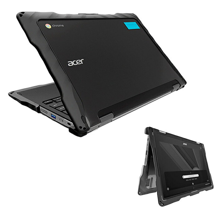 ガムドロップ DropTech耐衝撃ハードケース Acer Chromebook Spin 511(R752)タブレットモード対応 01C000