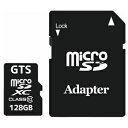 GTS microSDXCJ[h128GB 40MB/s Class10 UHS-I h GSMS128PAD 1 ds-2508177