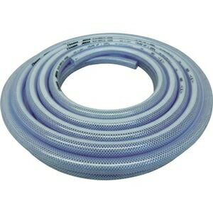 十川産業 MEGAサンブレーホース 20m巻 SB-25-20 1巻 ds-2511688 サンブレーホース 外径33mm 長さ20m 内径25mm 食品衛生法適合 PVC素材 工場用ホース クリア色 土木建築用ホース