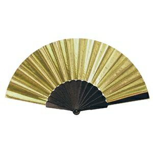 (まとめ）リズミカルカラーせんす 金 【×30セット】 ds-2517175 リズミカル カラフル ダンス せんす 広げた時 丈夫 ポリプロピレン 中国 追加 出荷目安