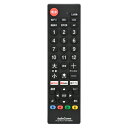 オーム電機 シンプルTVリモコン R580 ブラック AV-R580N-K TVリモコン シンプル設計 便利ボタン 番組表 動画配信 操作しやすい メモリーバックアップ 50メーカー対応 選局かんたん 機能的ボタン配列 10m動作距離 DC3V電源 1年電池維持期間 小型軽量 ブランド対応 リモコン