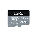 レキサー メディア microSDXCカード 256GB 1066x UHS-I U3 V30 A2 LMS1066256G-BNANJ