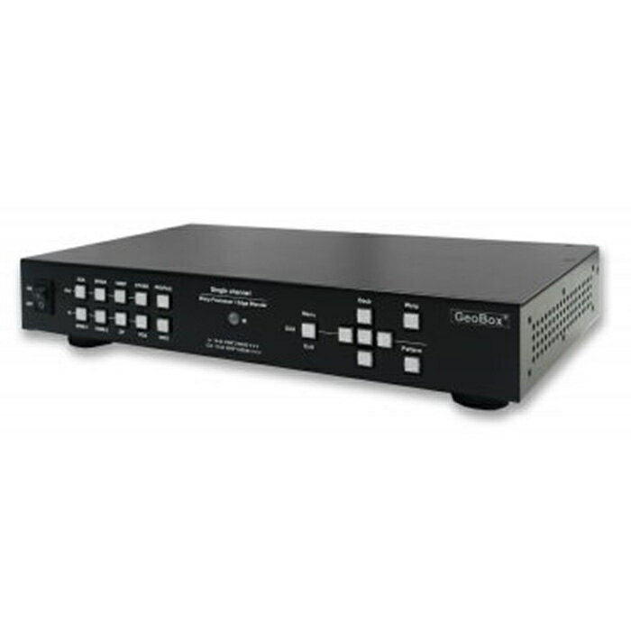 ジャパンマテリアル VNS GeoBox 4K入力エッジブレンディングプロセッサー(1入力1出力) M811 4K 入力 エッジブレンディング プロセッサー 幾何学補正 コーナー補正 RGB4:4:4 機能 高画質 映像制作 プロ仕様 拡張性 シームレス テクノロジー 高性能