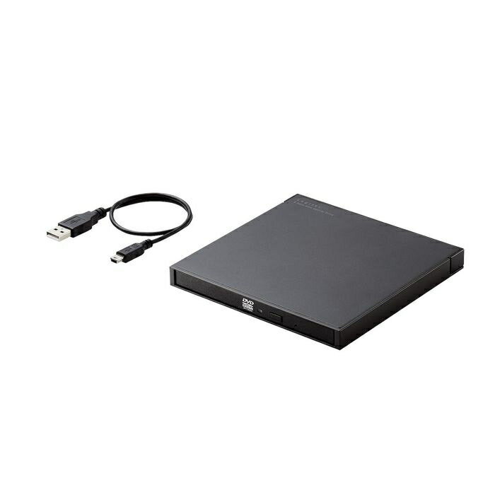 エレコム スマホ タブレット用 外付け CDレコーダー ドライブ 有線接続 再生・録音 CDレコミュージック対応 ブラック LDR-SM8URBK