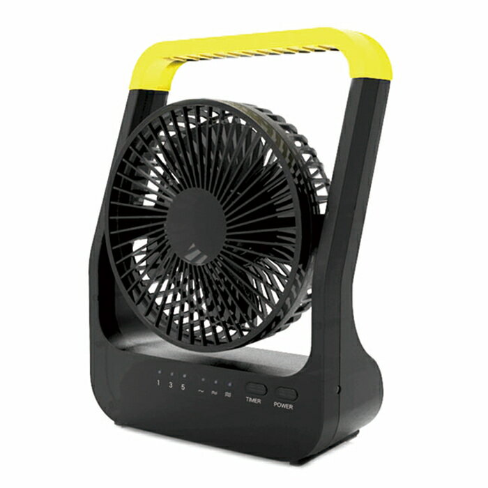 【あす楽】トップランド どこでもFANTASTIC ホーム&アウトドア 3種電源対応で家でも外でも自由に使える SF-DF38BKのサムネイル