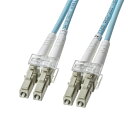 サンワサプライ アーマードメガネ型光ファイバケーブル(マルチOM3、LC×2-LC×2、2m) HKB-AMOM3LCLC-02 アーマードメガネ型光ファイバケ...