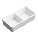 遠藤商事 白磁二品皿 (T03-343) 4905001585449 白磁 二品皿 和食 テーブル サイズ 幅 奥行 高さ 食器 陶磁器 使いやすい スタイリッ...