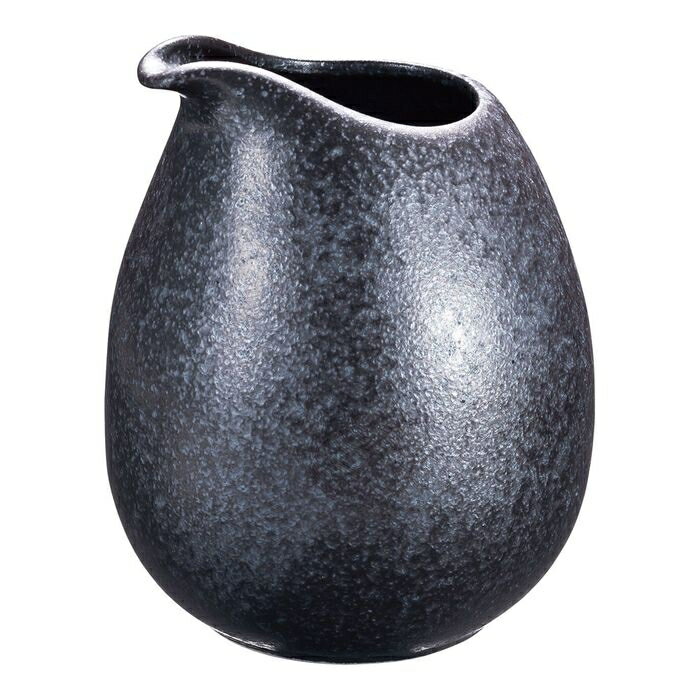 遠藤商事 銀黒注器 大 (D03-133) 4905001585517 和食器 注ぎ口 銀黒 直径82mm 高さ102mm