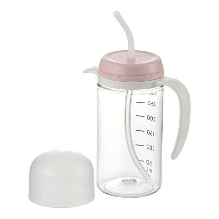 リッチェル 使っていいね! 飲みやすいストローコップ (300) 4945680400404 ストローコップ 飲みやすい 透明ボトル ハンドル 目盛り 衛生的 ...